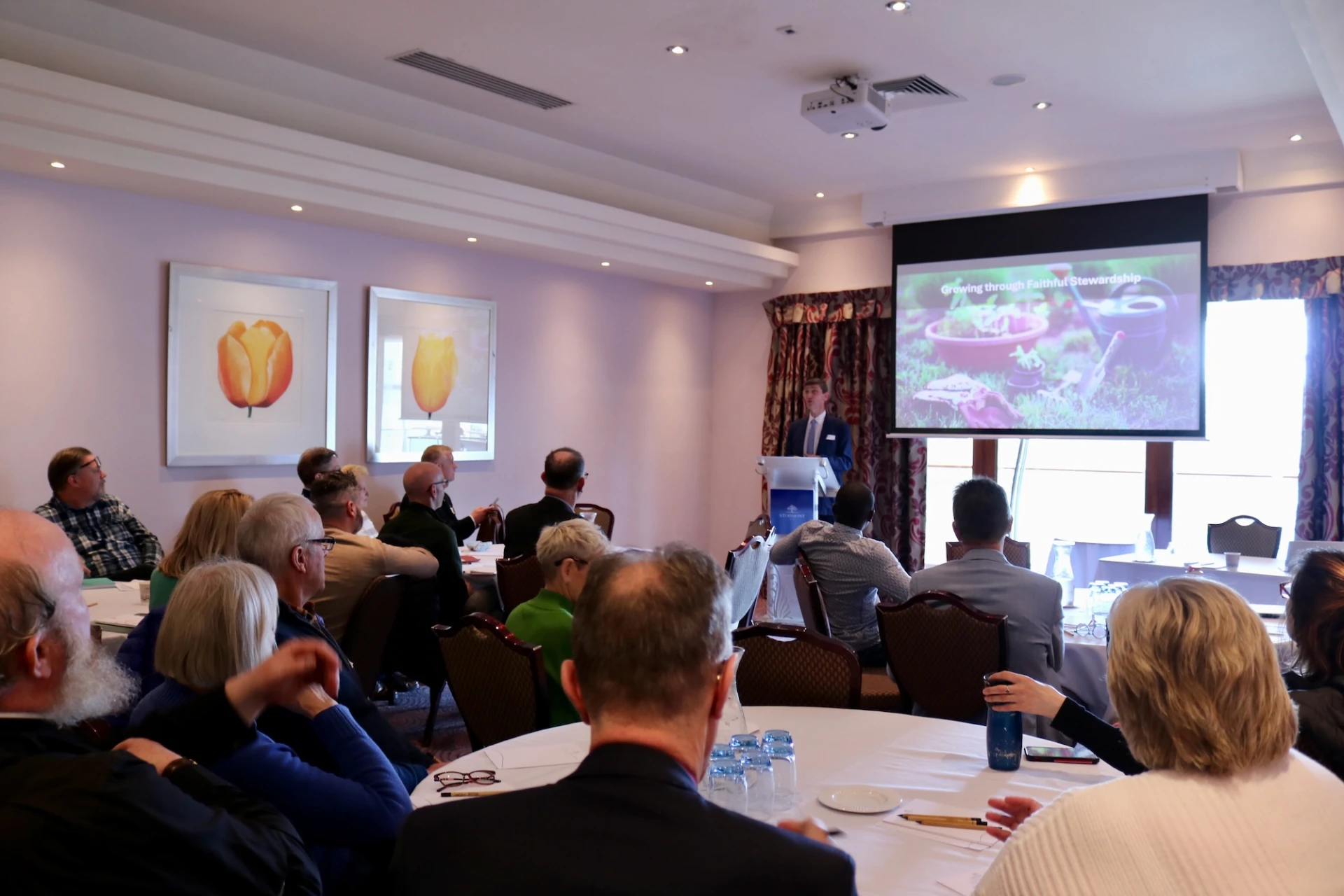 Seminar on stewardship with Dr Keith Gardiner (Connor) and Revd Jan Stevenson (Down)