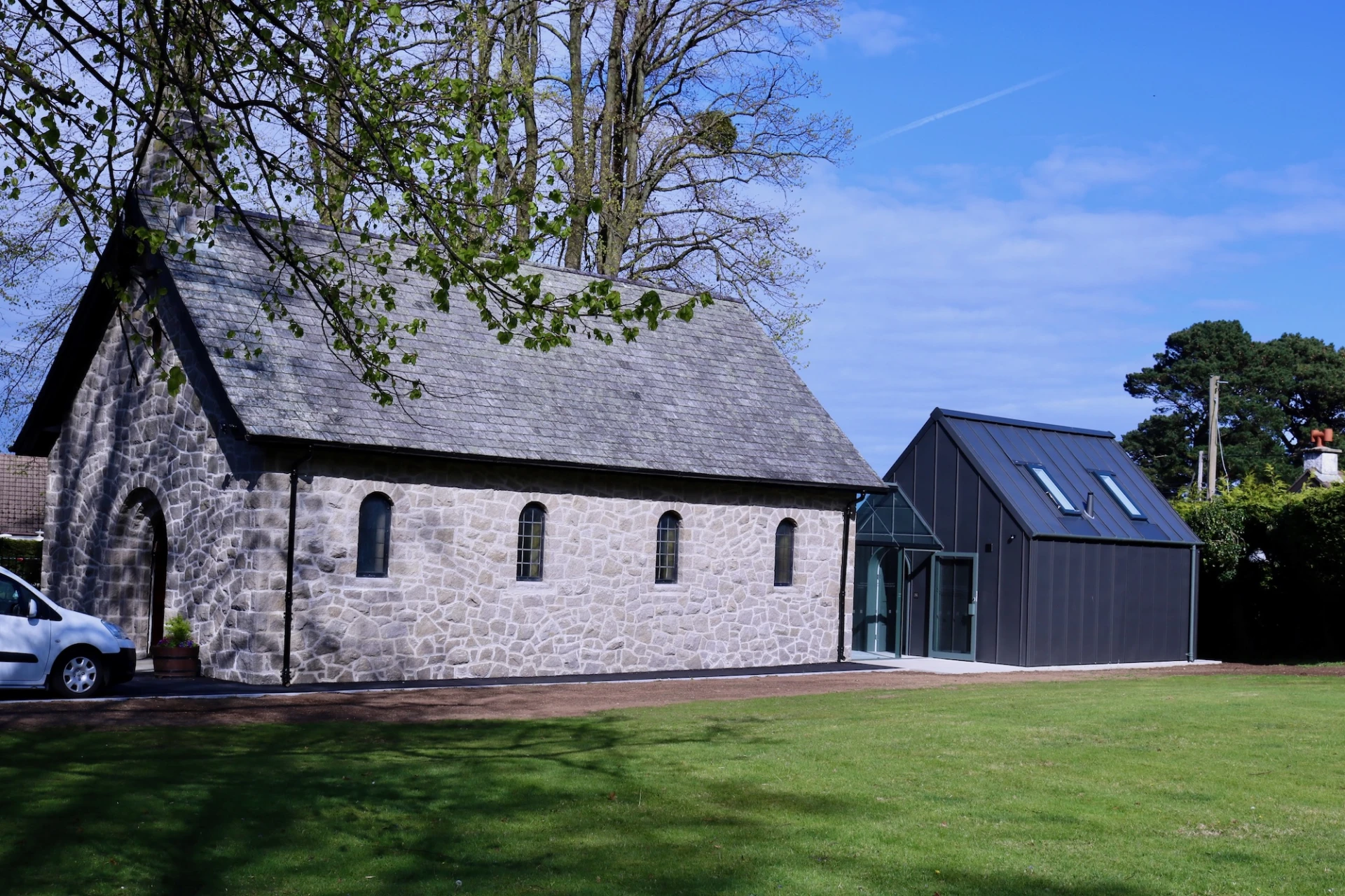 St Colman's complete with extension