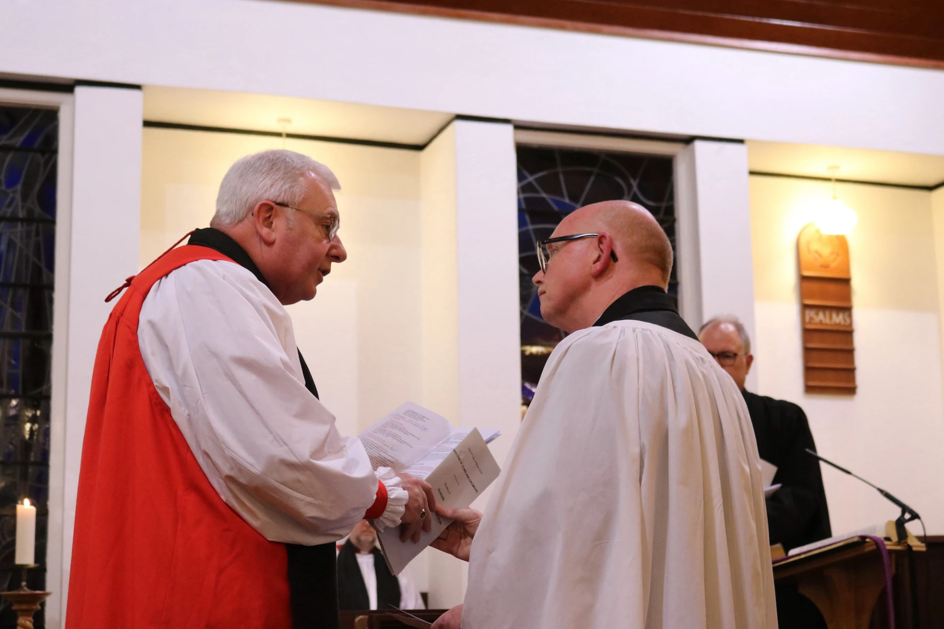 The bishop's charge to the new rector