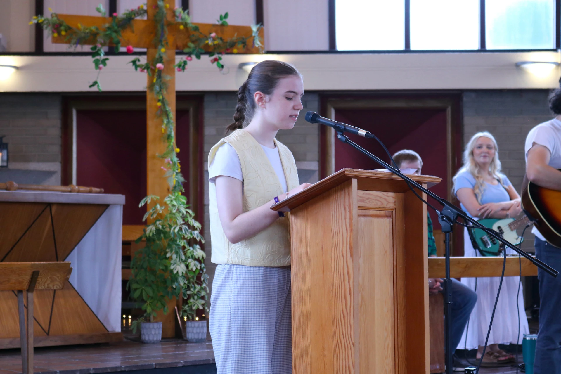 The Gospel reading