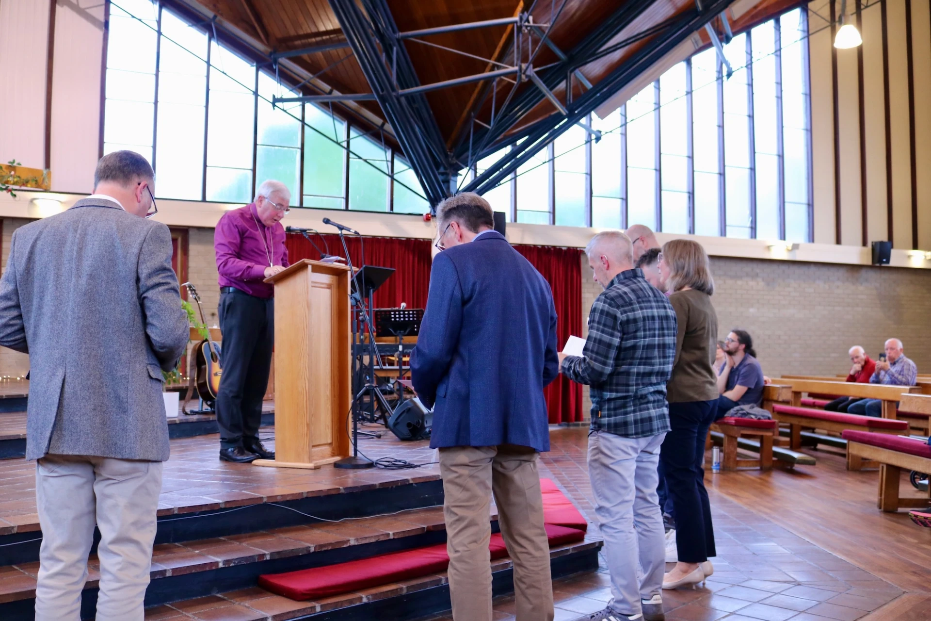 The evangelists are commissioned