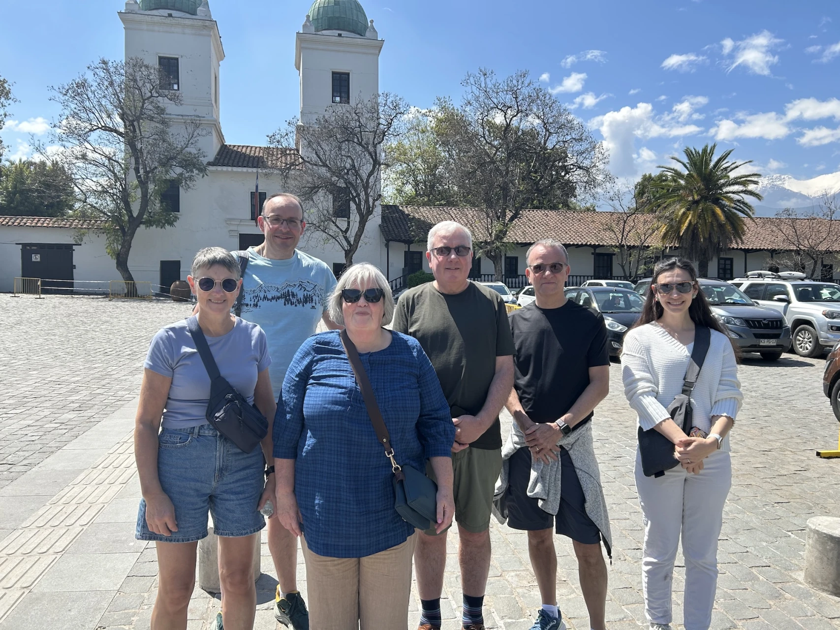 Some down-time at Los Dominicos (Tracey Taggart not pictured)