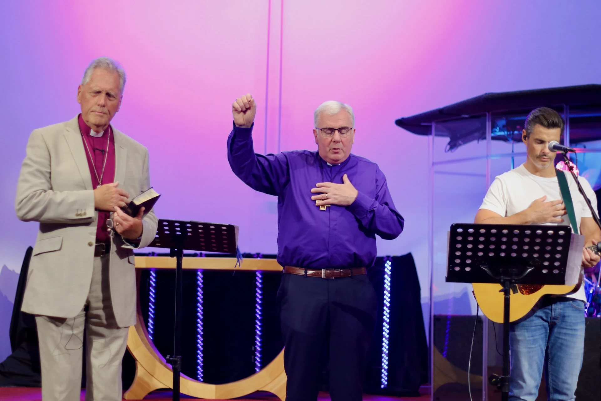 Touch our hearts Holy Spirit