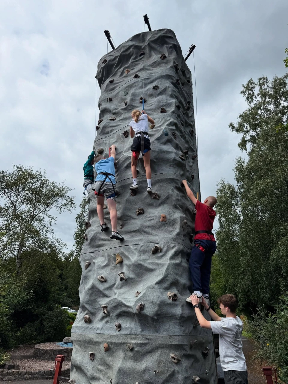 Up they go!