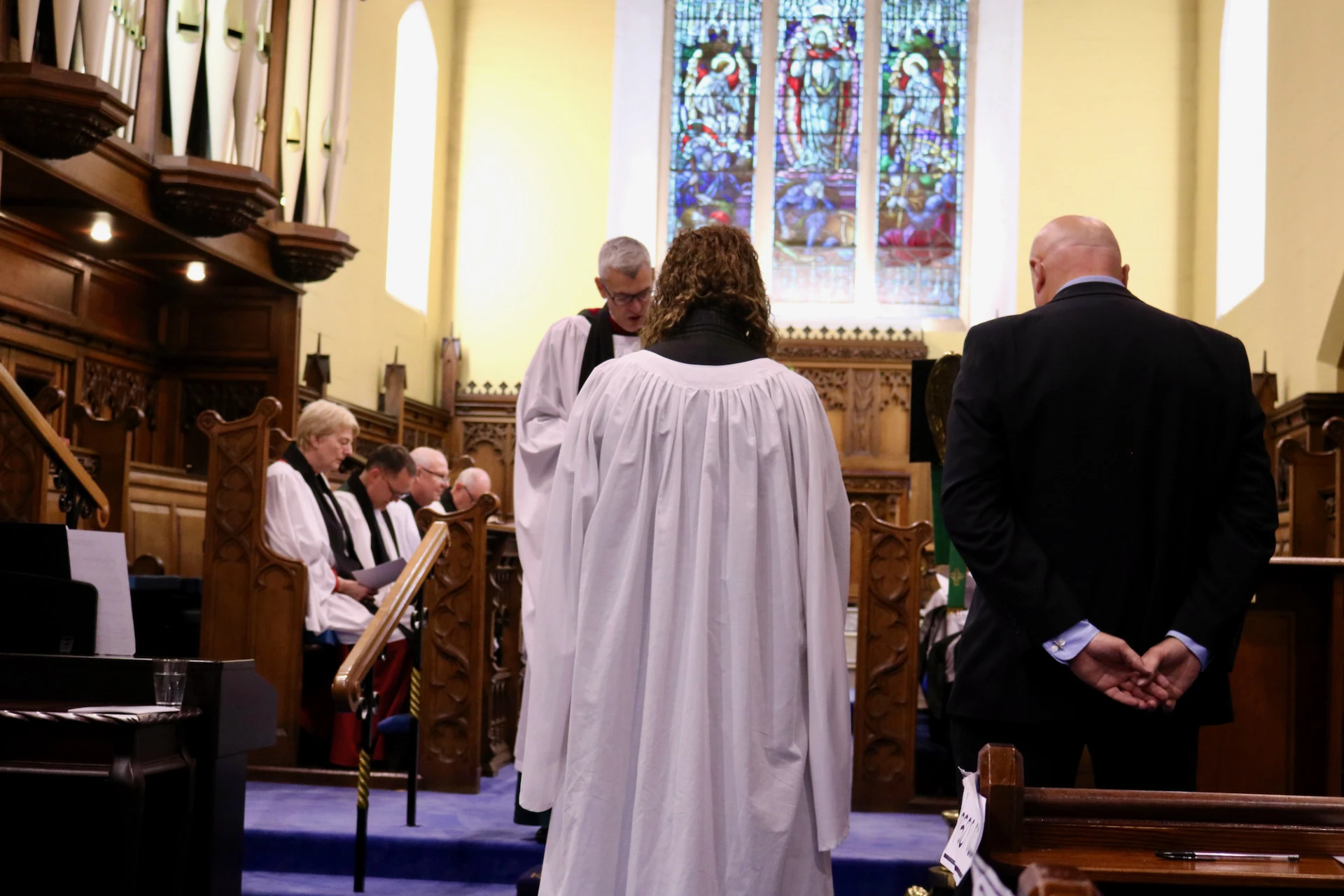 We pray for Jan and Sam who is a Diocesan Evangelist